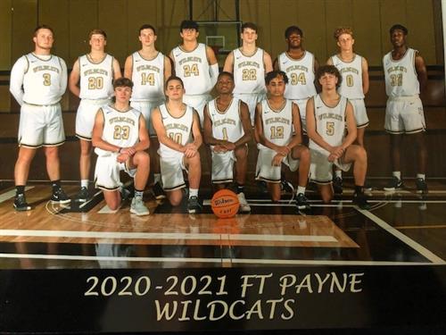Varsity Boys basketball team picture 